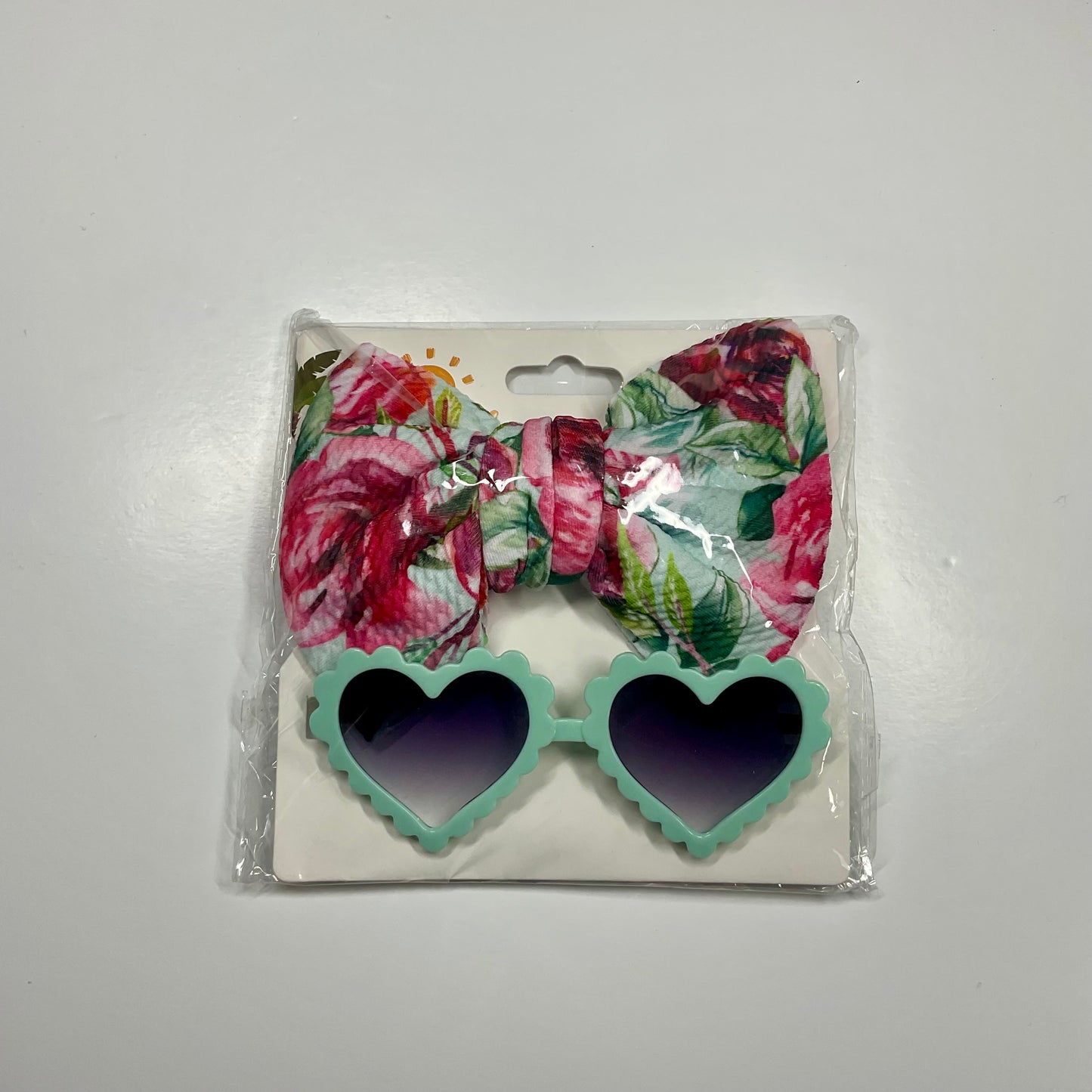 Headband bows with glasses