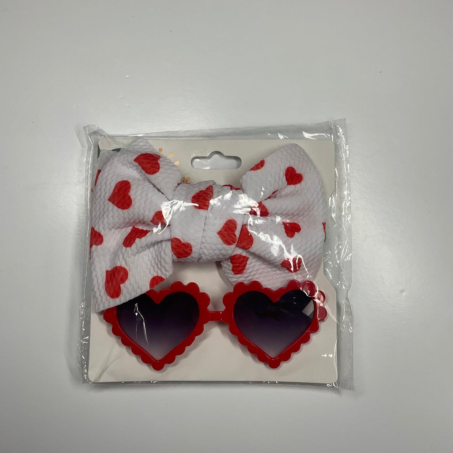 Headband bows with glasses