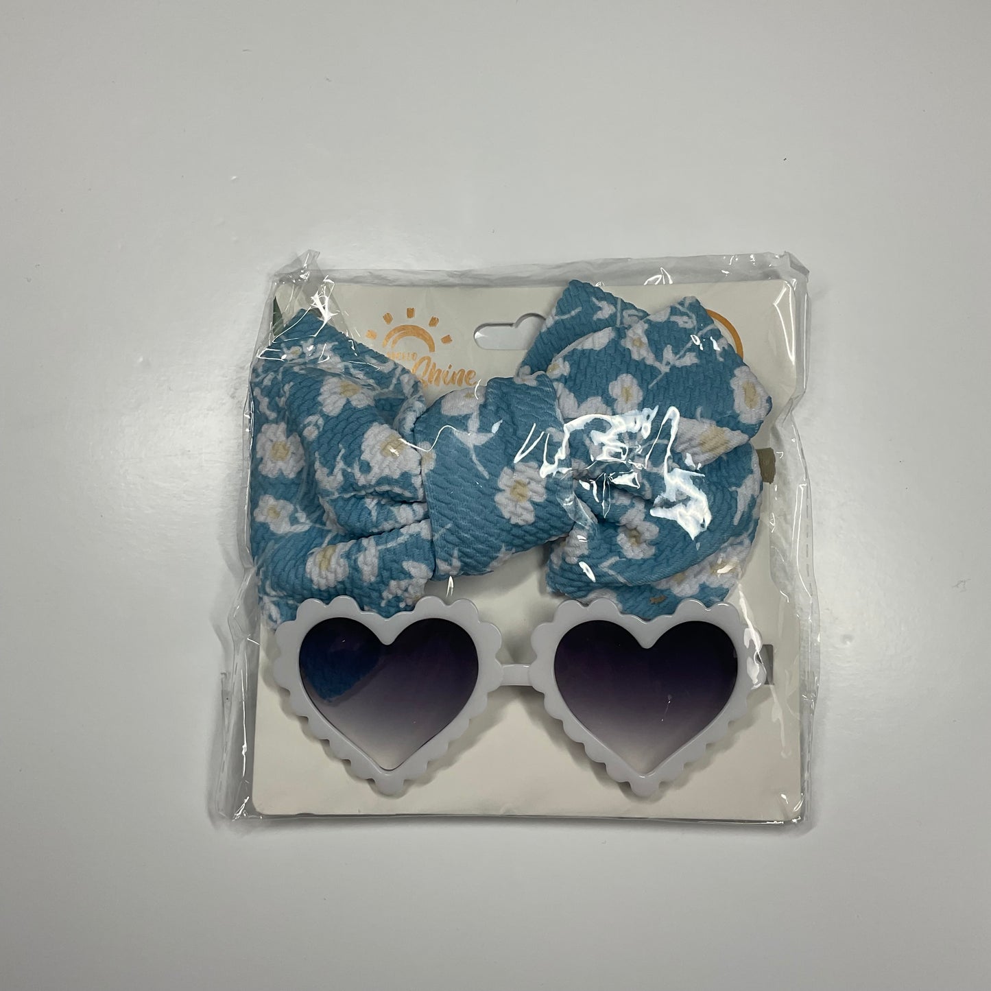 Headband bows with glasses