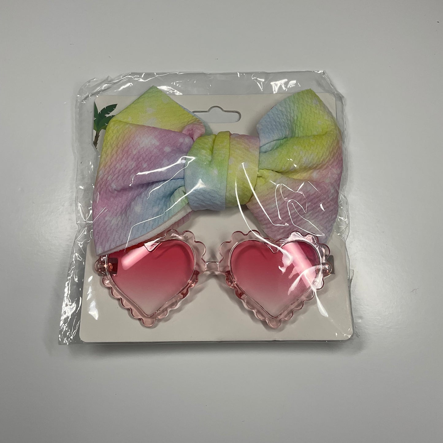 Headband bows with glasses