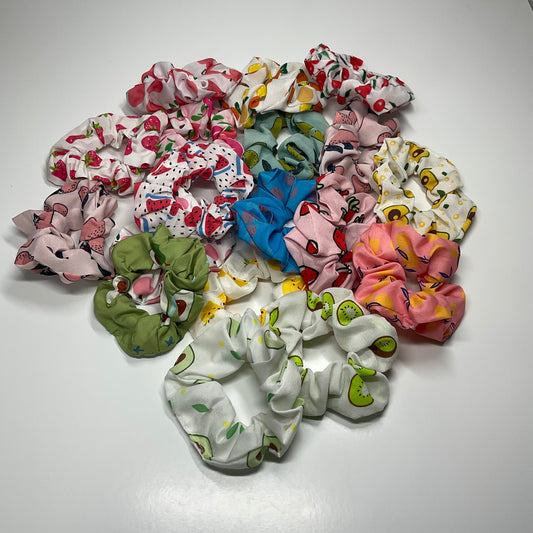 Fruit scrunchies