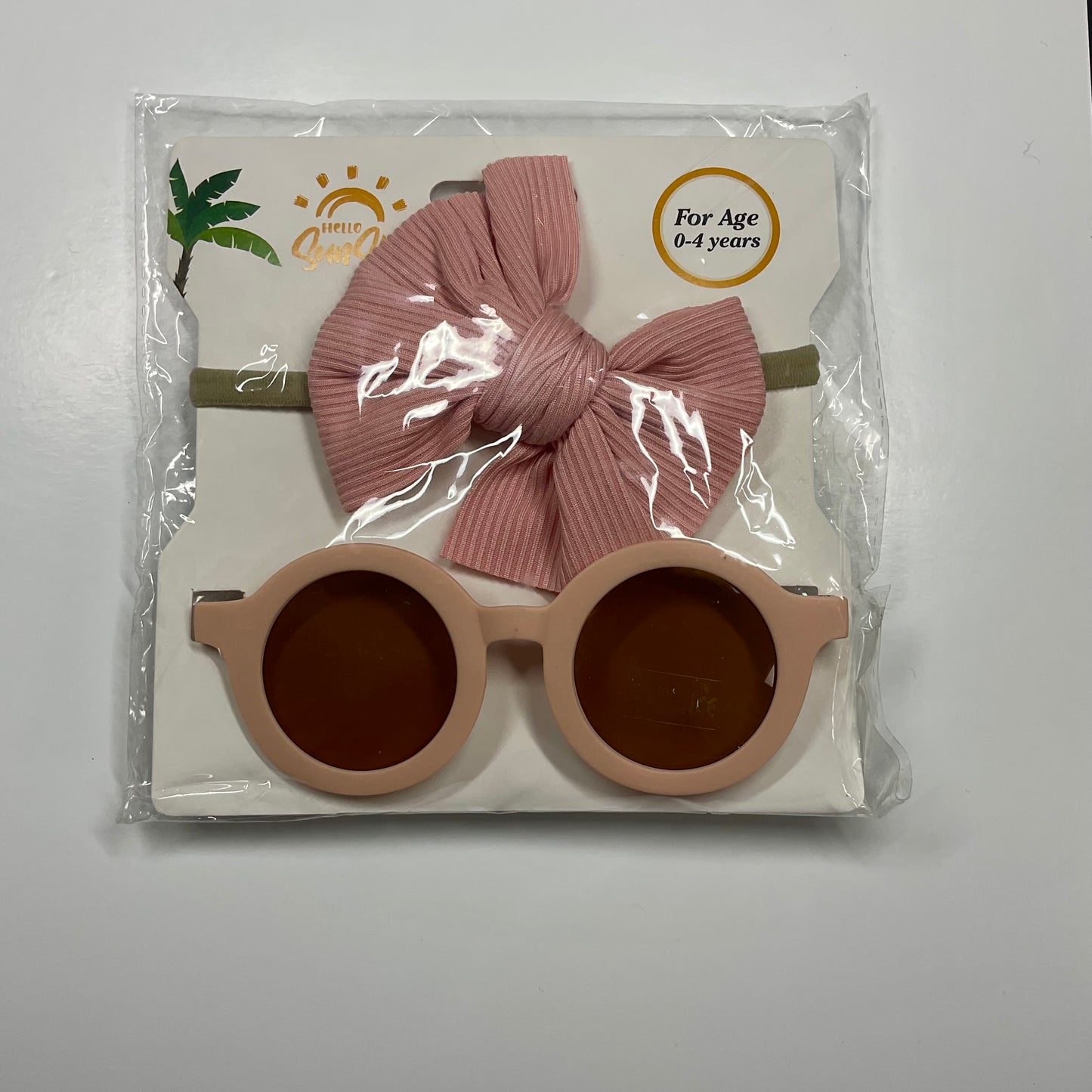 Headband bows with glasses