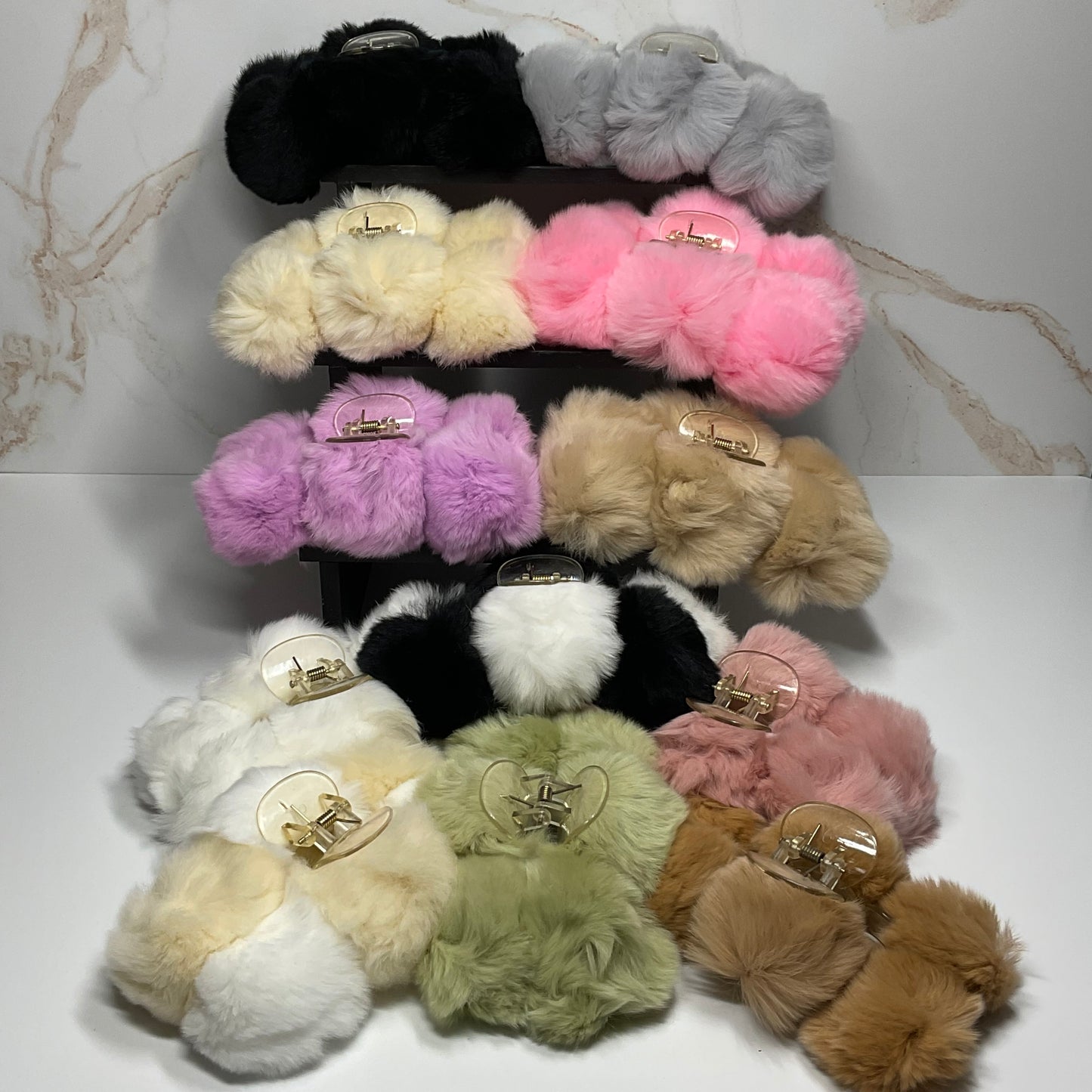 Extra fluffy clips